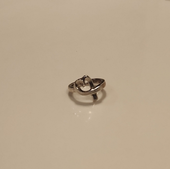 Tiffany & Co. Paloma Picasso Silver Heart Ring size 5.5 - Picture 4 of 4